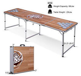 portable beer pong table